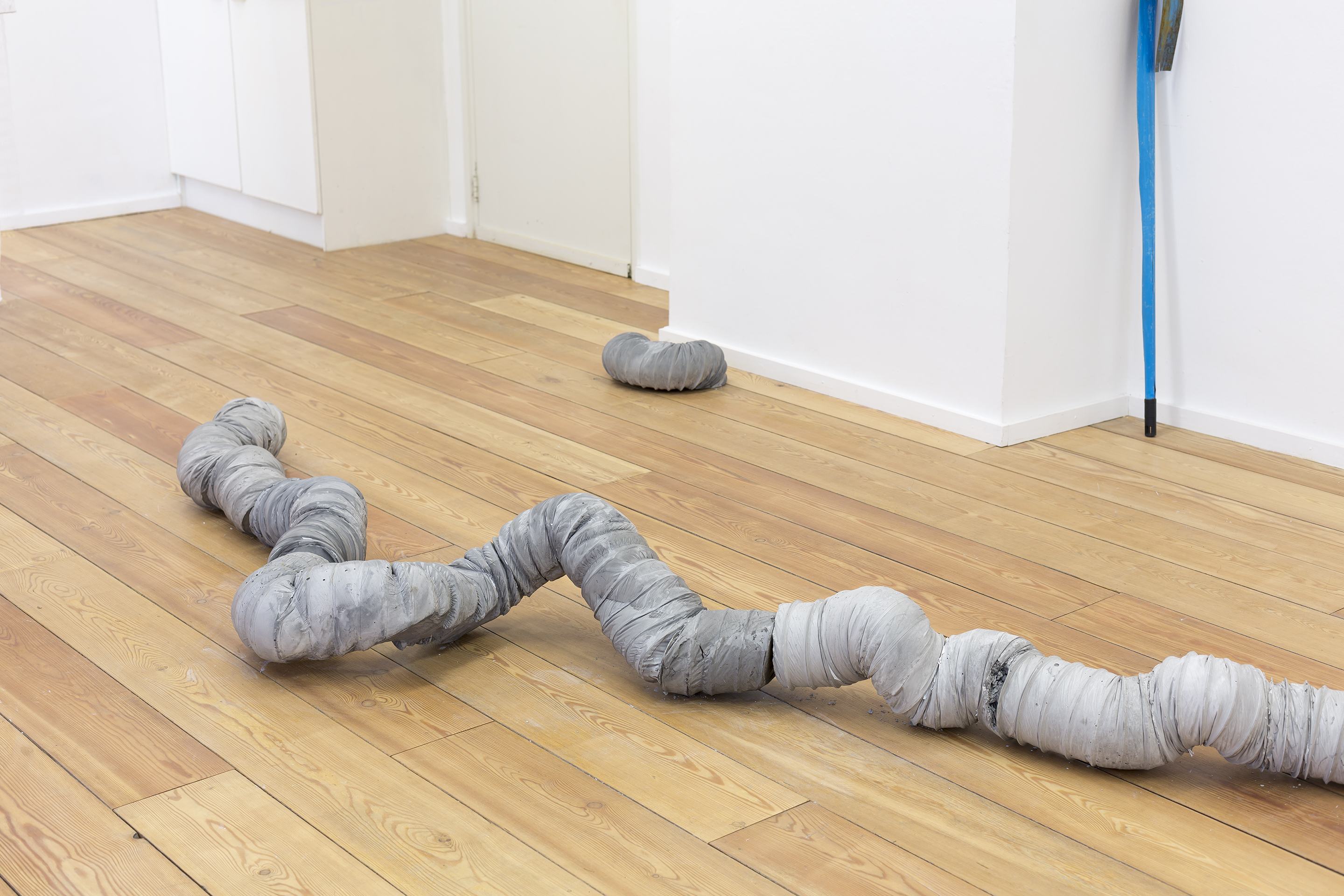'Untitled (crawl)' & 'Untitled (found object)' by Sara Bjarland